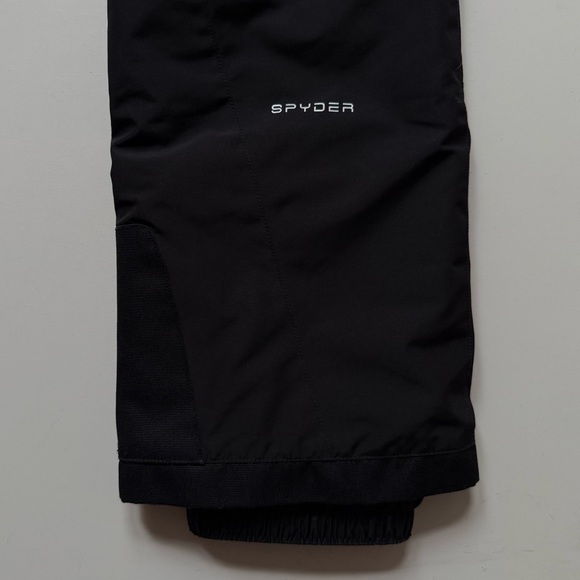 Spyder Boys Black Siege Ski Pant - Size M - Picture 12 of 15